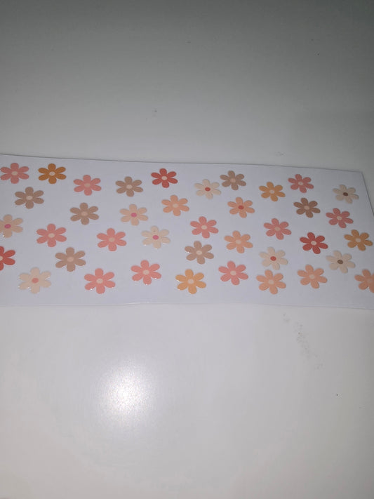 Precious Pinks Retro Small Flowers
