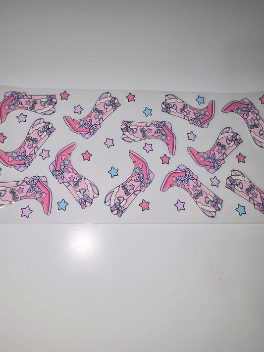 Pink Cowgirl Boots