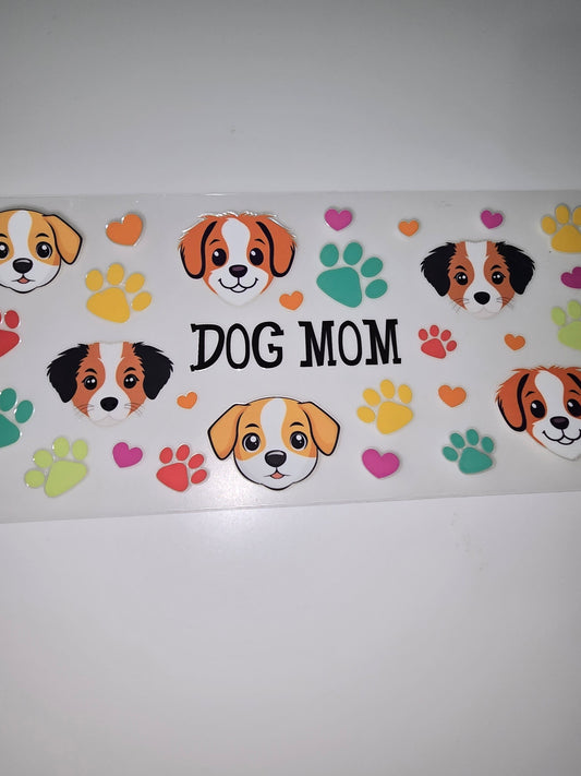 Colorful Dog Mom