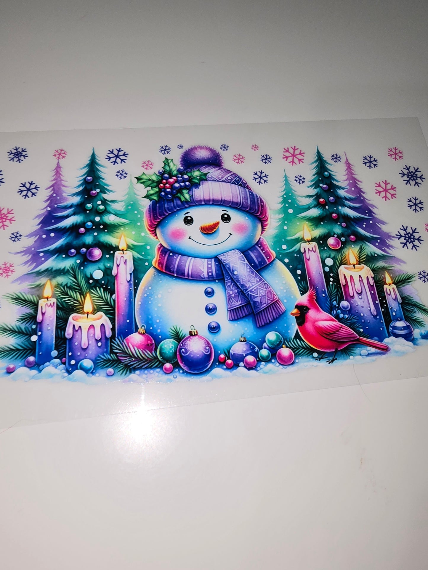 Holographic snowman