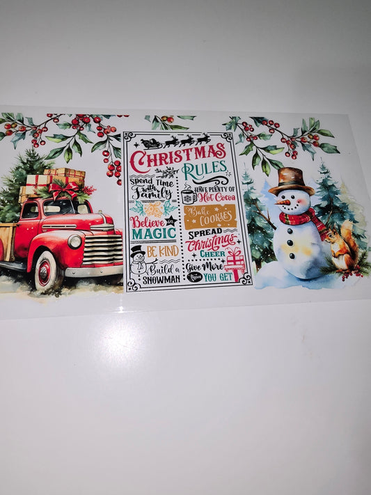 Christmas Rules & Truck