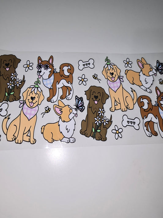 Dogs & Flowers