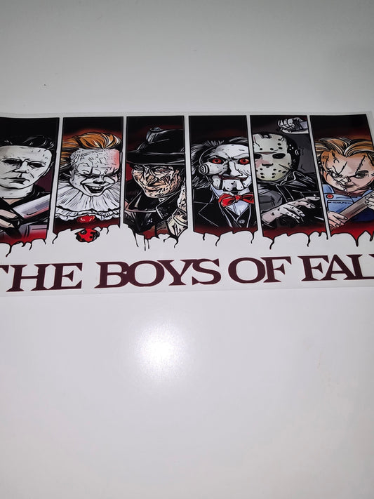 The boys of fall