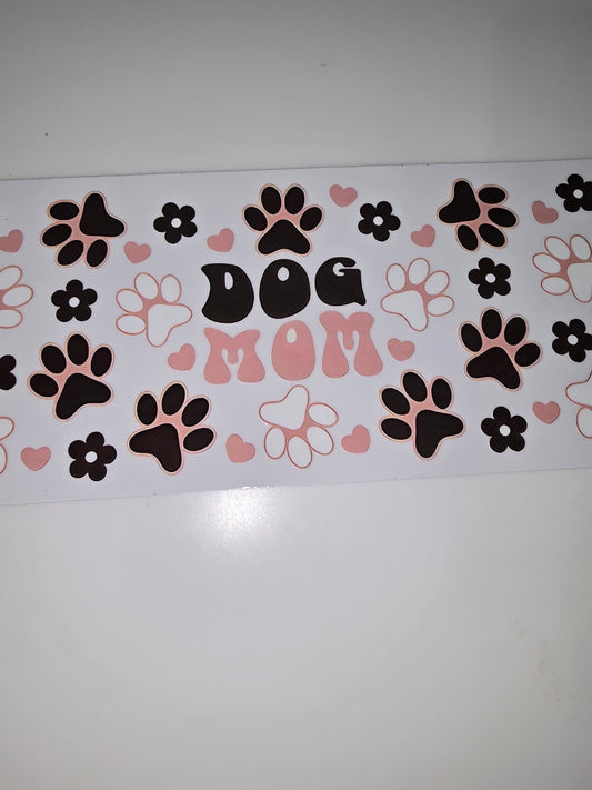 Dog mom with paws 2