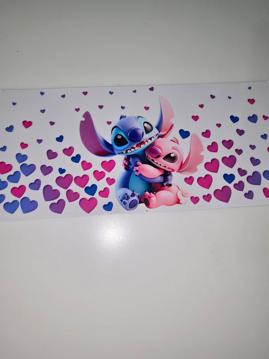 Blue Animal & Hearts