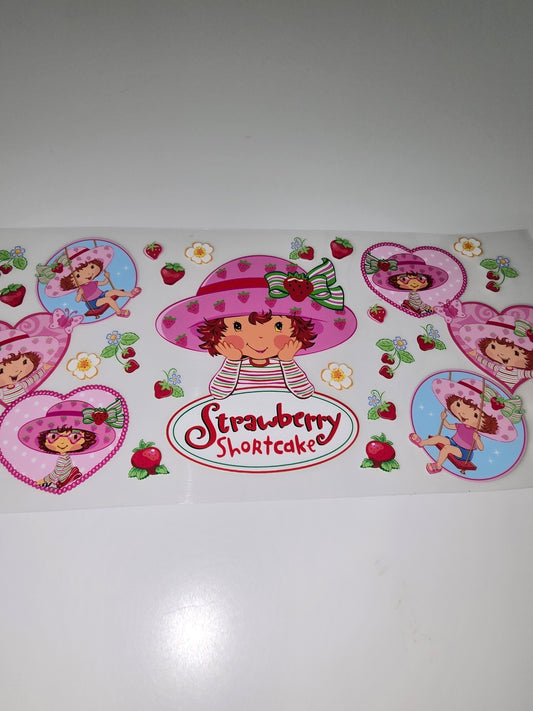 Strawberry having fun
