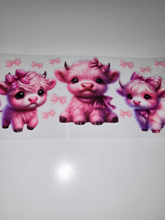 Pink Baby Cows