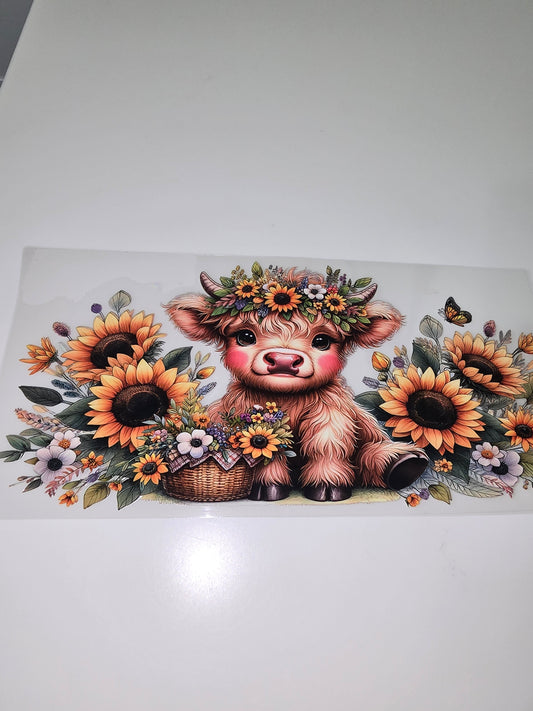 Sunflower Cow
