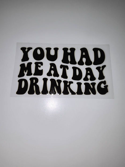 You had me at day drinking