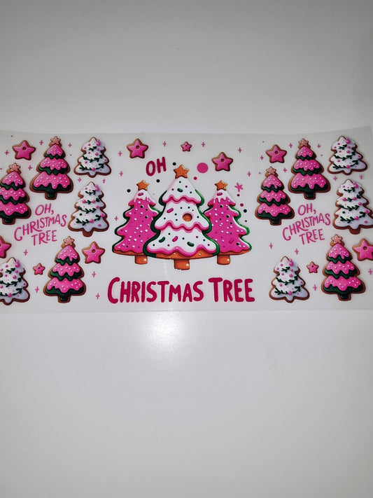 Oh Christmas Tree in Pink