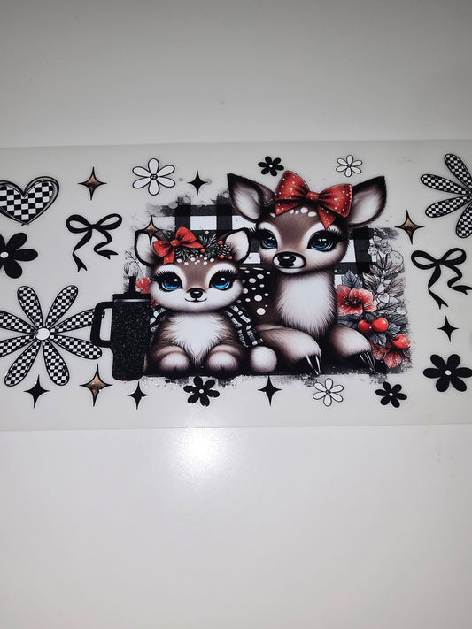 Reindeer mama & baby