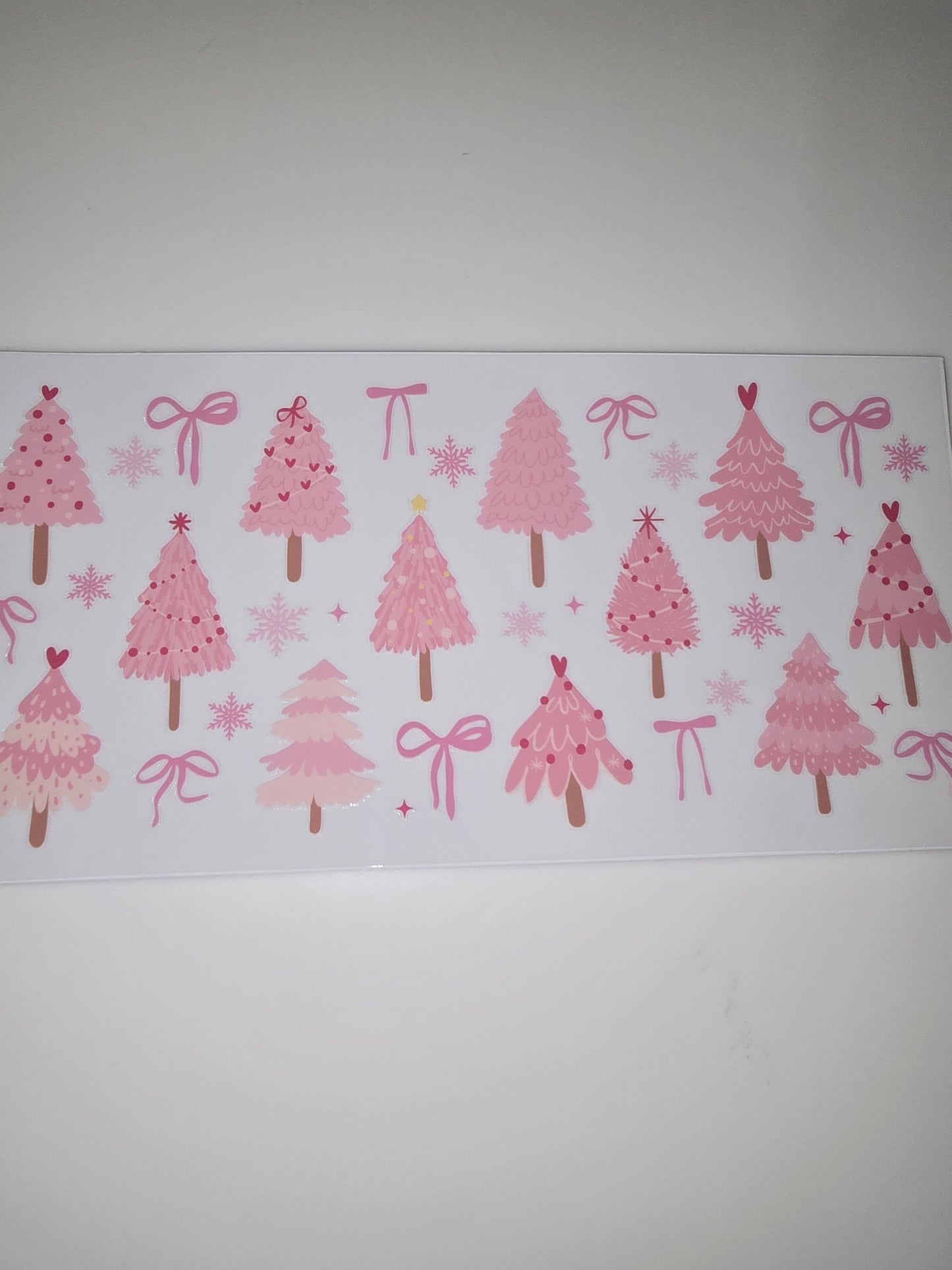 Pink trees and bows
