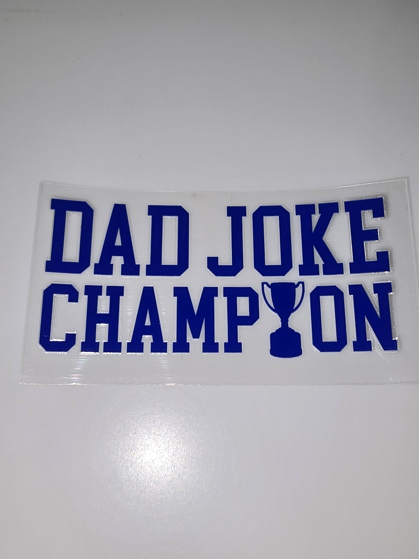 Dad Joke Champion (small decal)