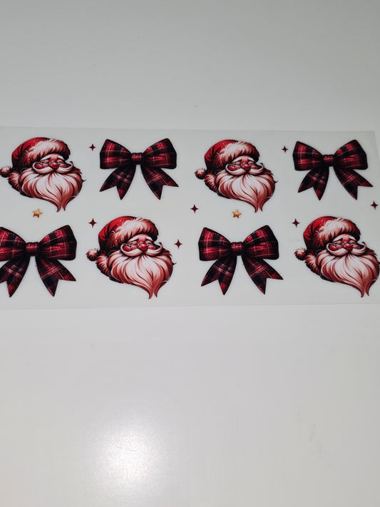 Vintage Santa & Bows