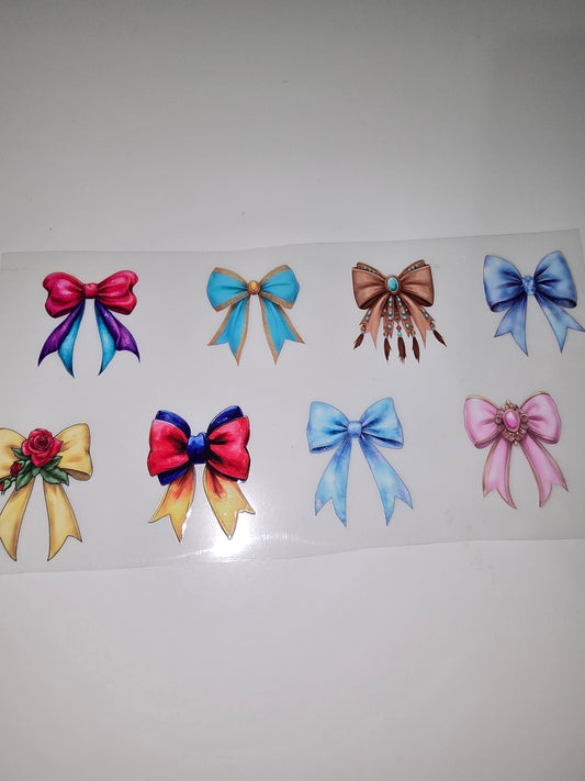 Multi color bows