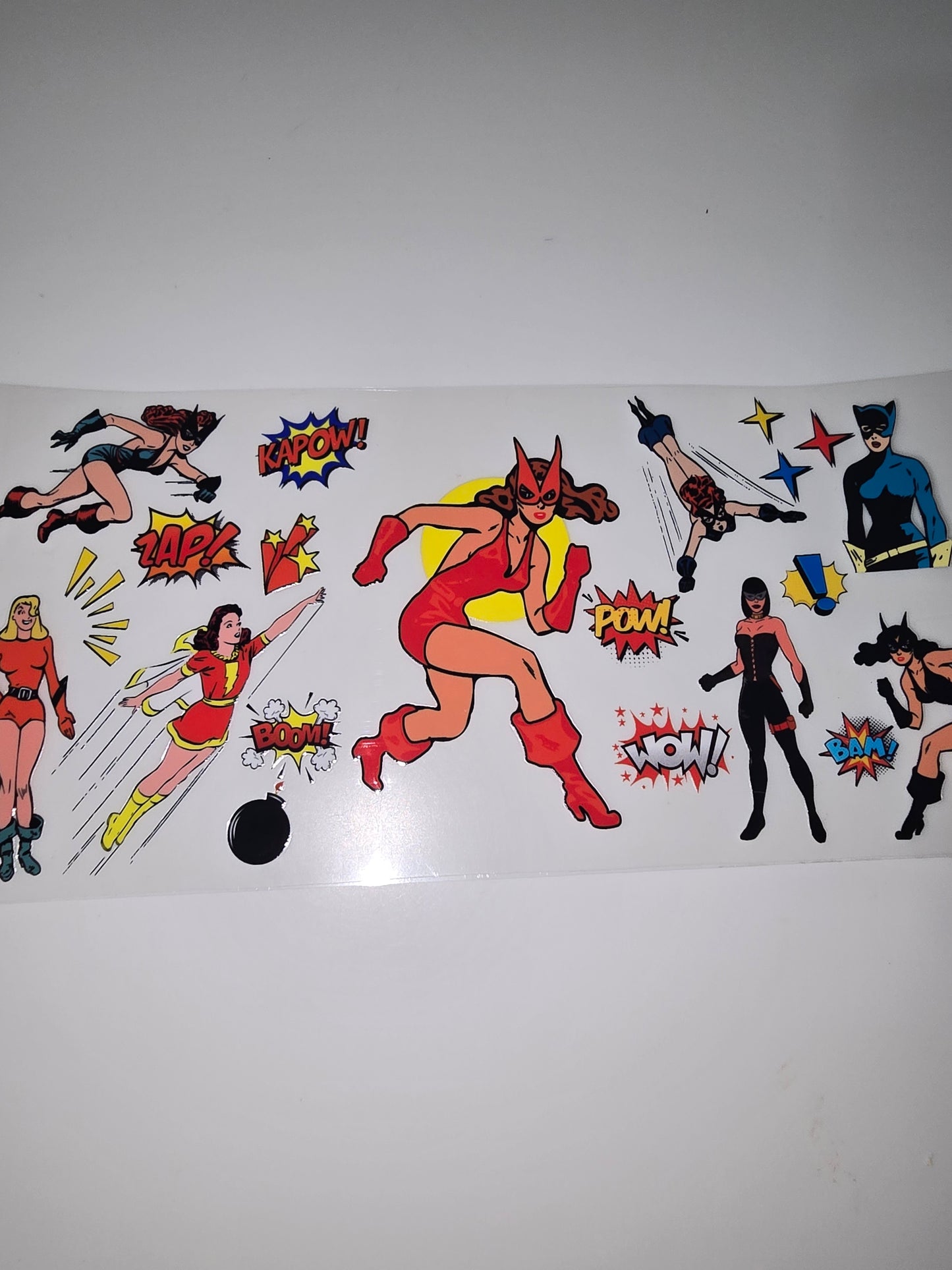 Vintage Comic Book Super Hero Women