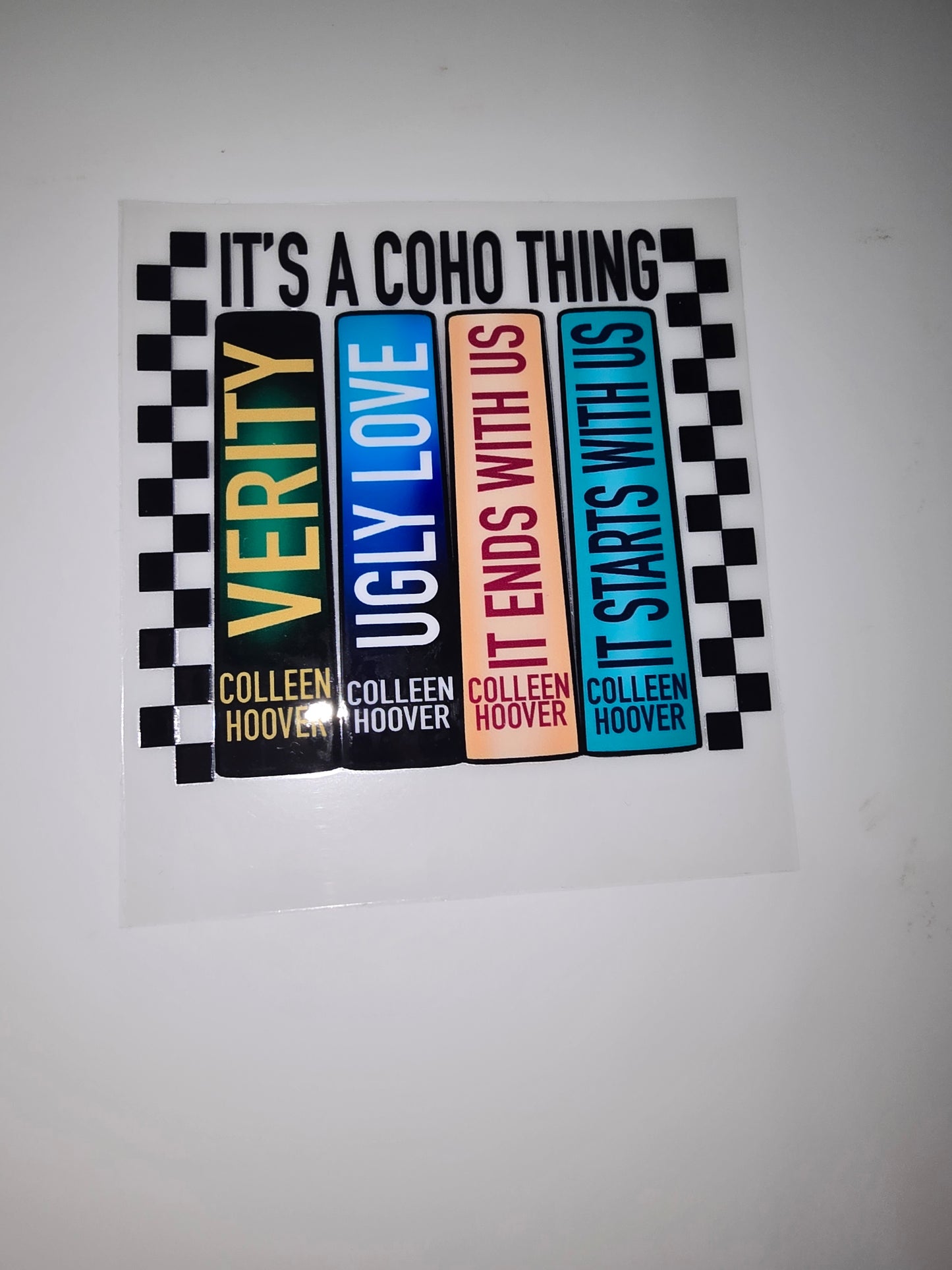 It's a COHO thing-- Colleen Hoover