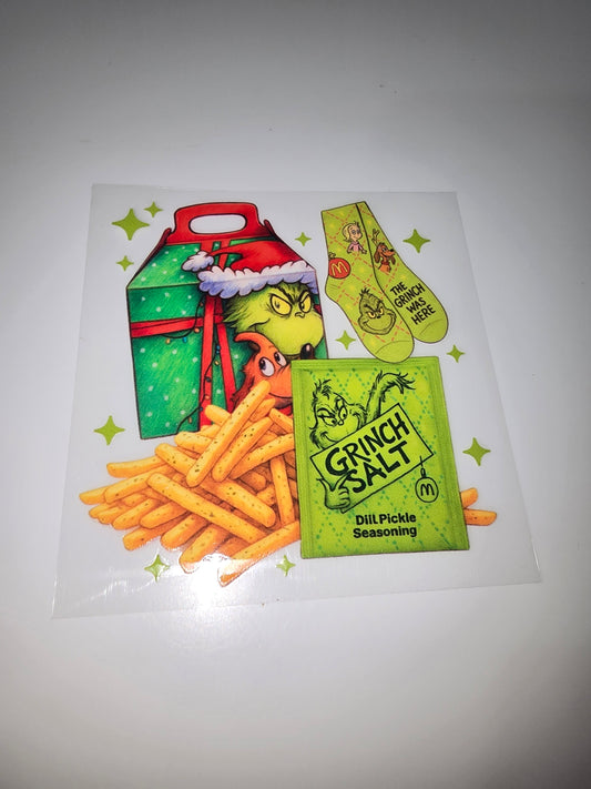 Grinch Fries & Salt McD's