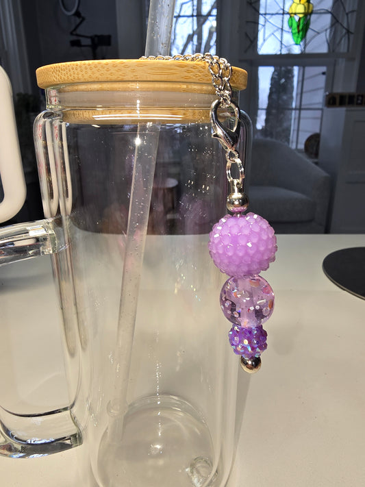 Lavender Cup Charm