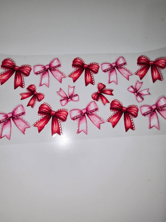 Pink & Red Bows