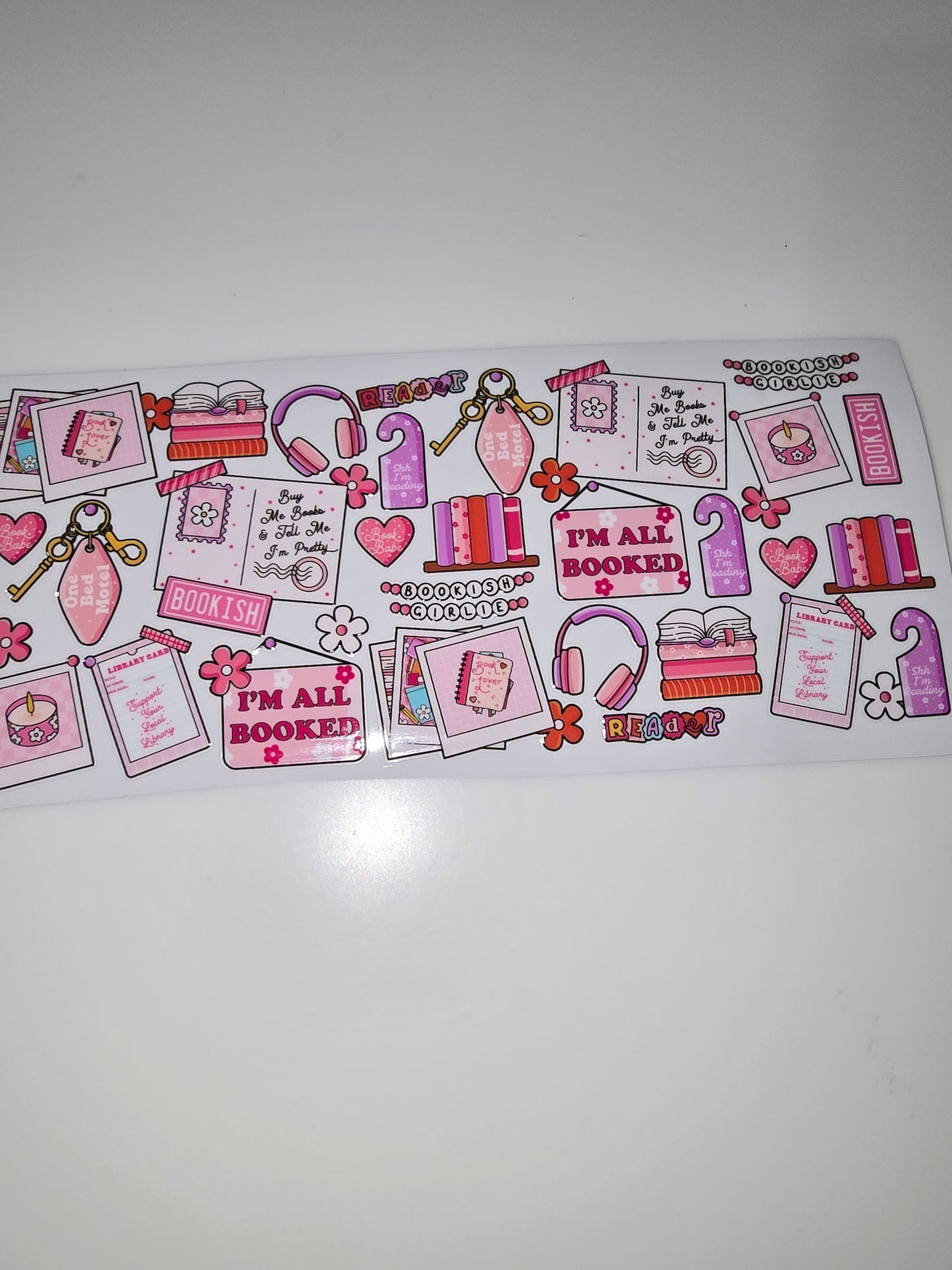 Pink Bookish Girly