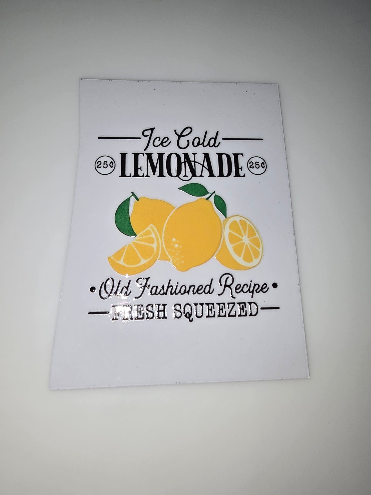 Ice Cold Lemonade, Old Fashioned