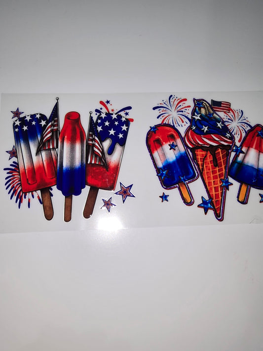 Patriotic Popsicles