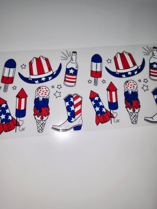 Patriotic Cowboy