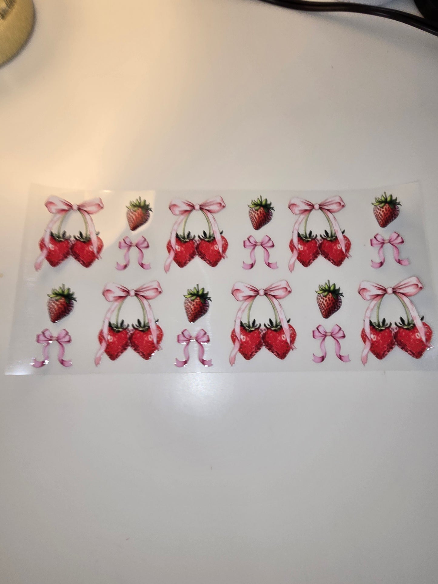 Strawberries & Bows