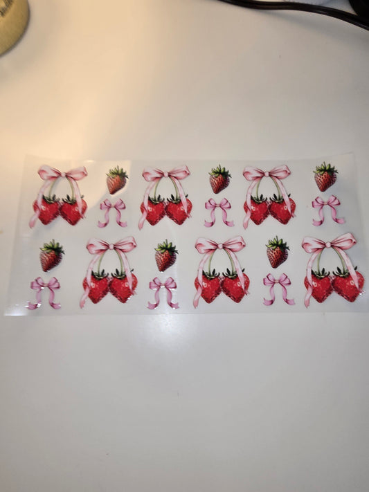 Strawberries & Bows