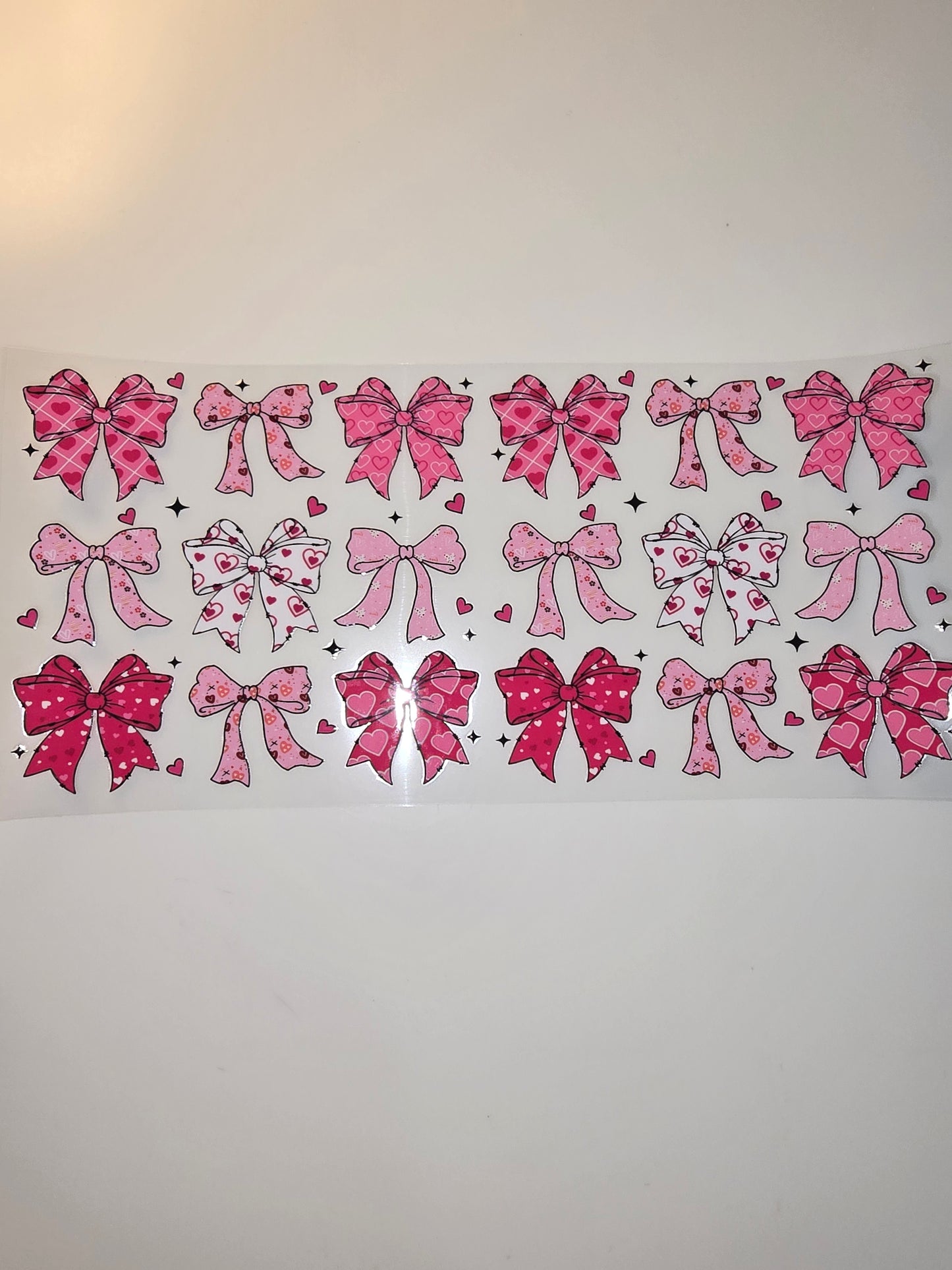 Pink, Red, & White Bows