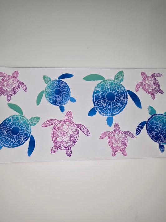 Blue & Pink Turtles