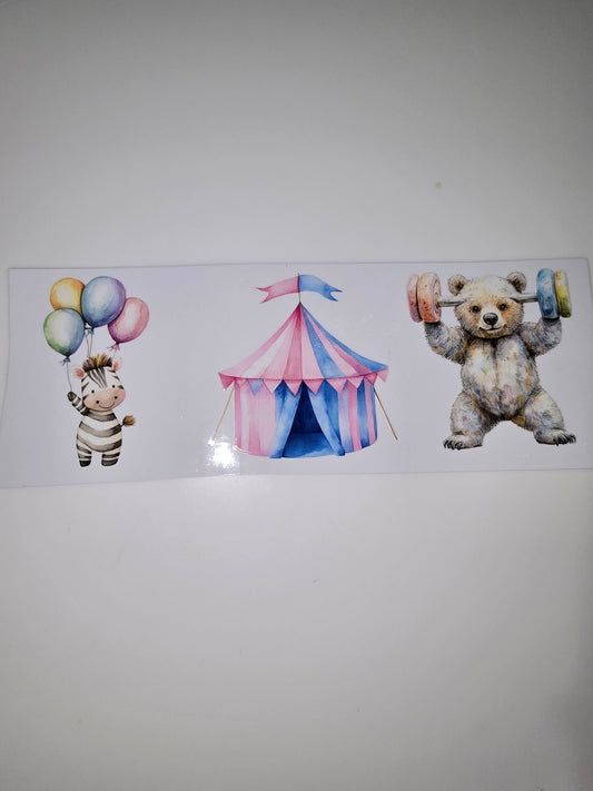 Bear & Zebra Circus