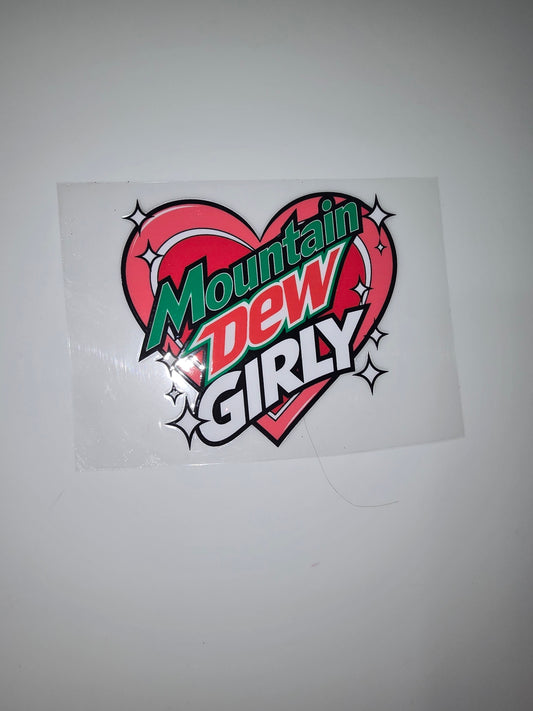 Mountain Dew Girly