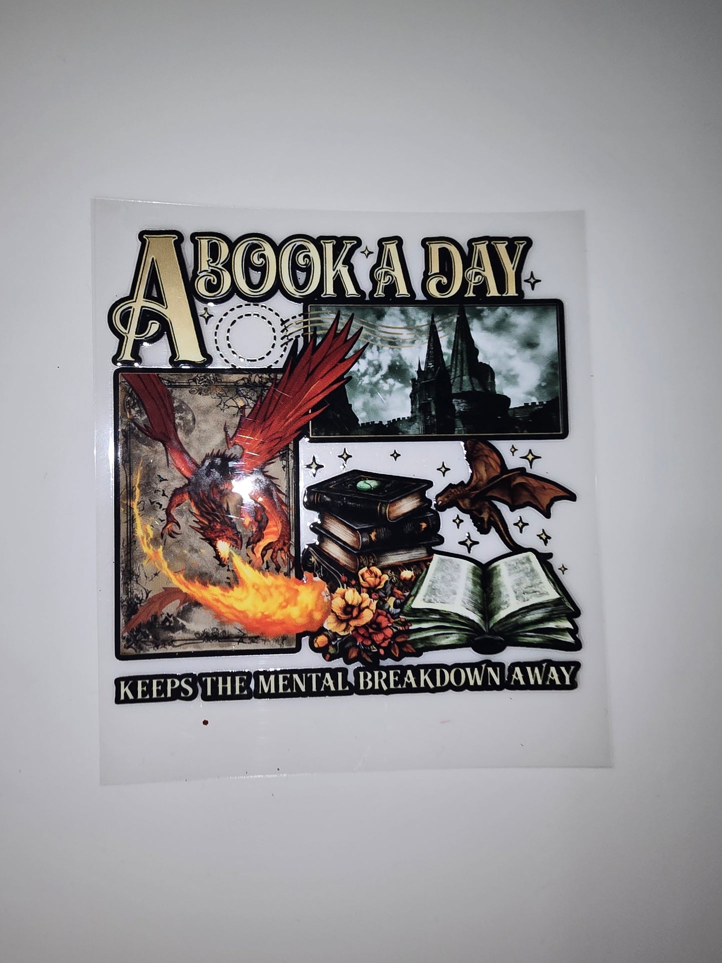 A Book a day keeps the mental breakdown away