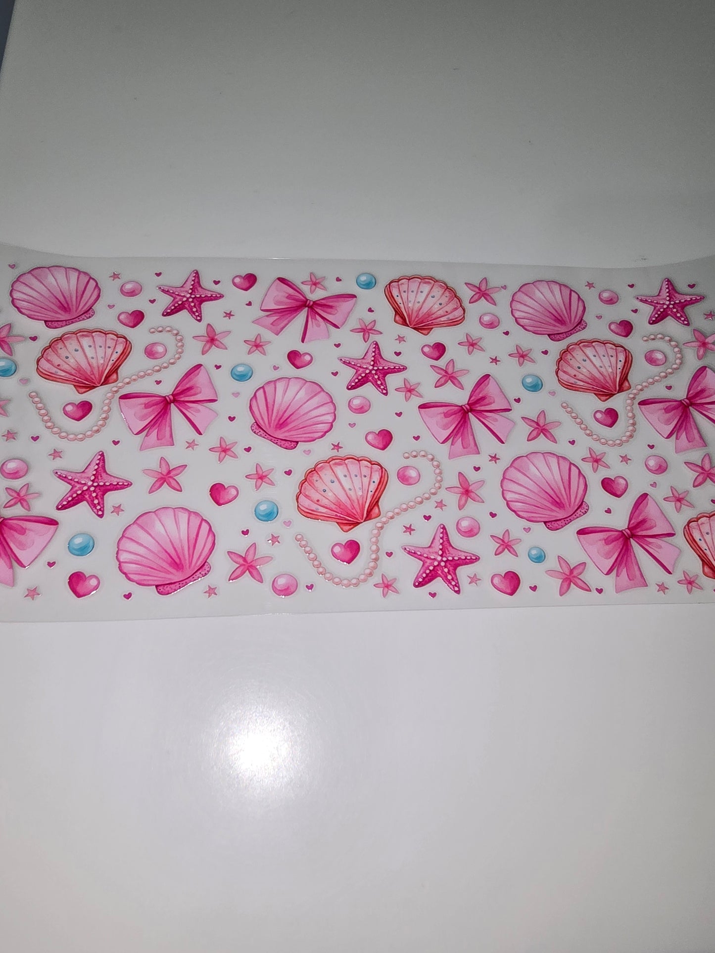 Pink Shells, Bows, & Pearls