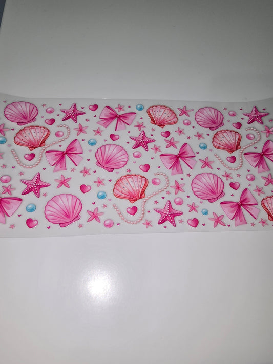 Pink Shells, Bows, & Pearls