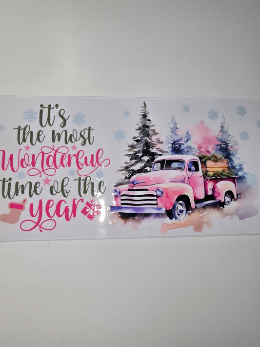 It's the most wonderful time (pink)