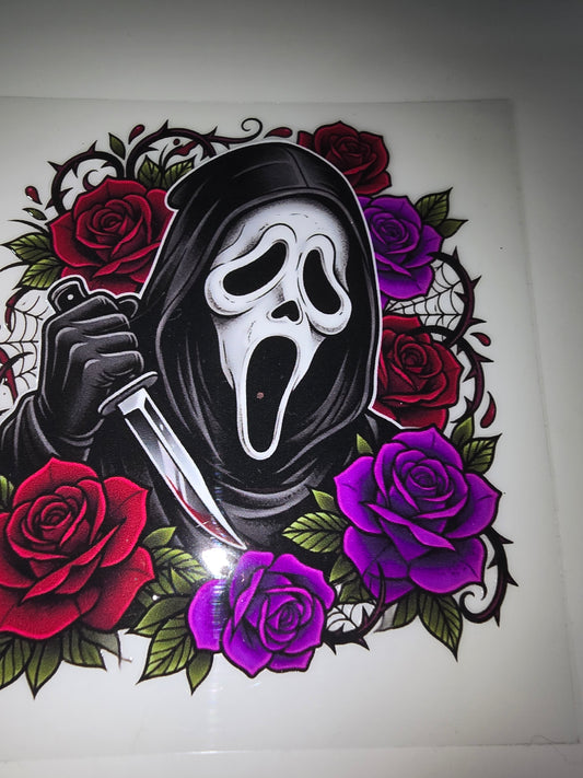 Scary Face & Roses