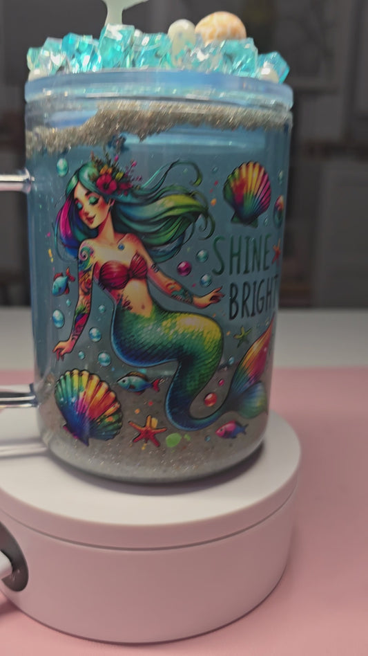 17oz Mermaid Acrylic Beach Cup