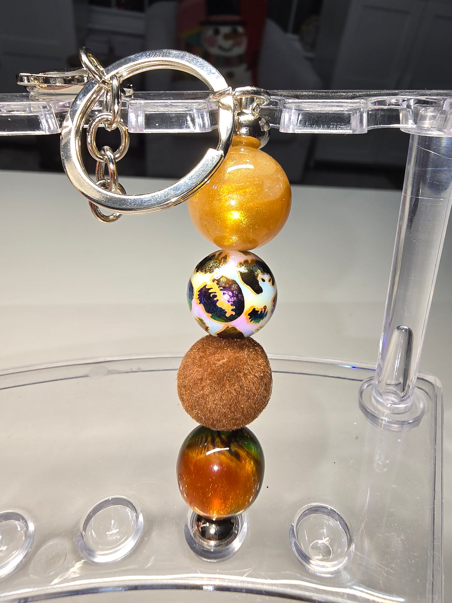 Cowgirl Keychain