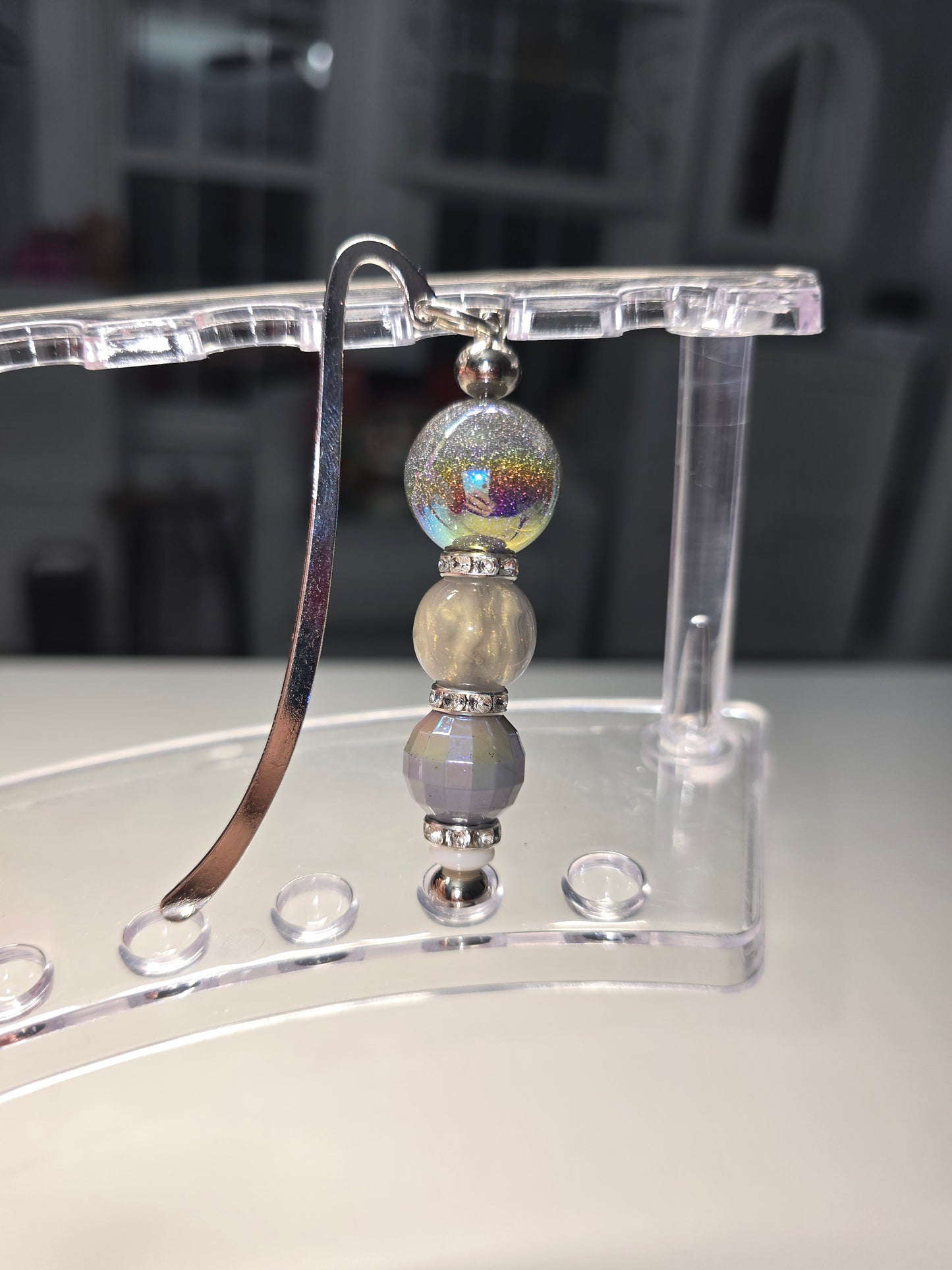 Frosty Silver Bookmark