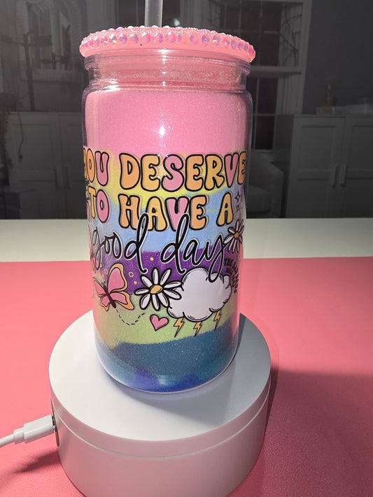16 oz Layered Sand Acrylic Tumbler