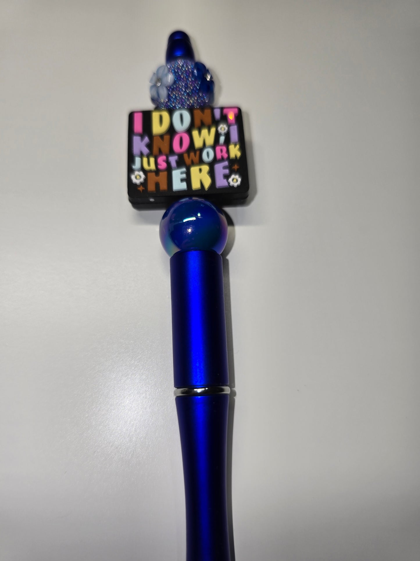 Blue, I don't know, I just work here