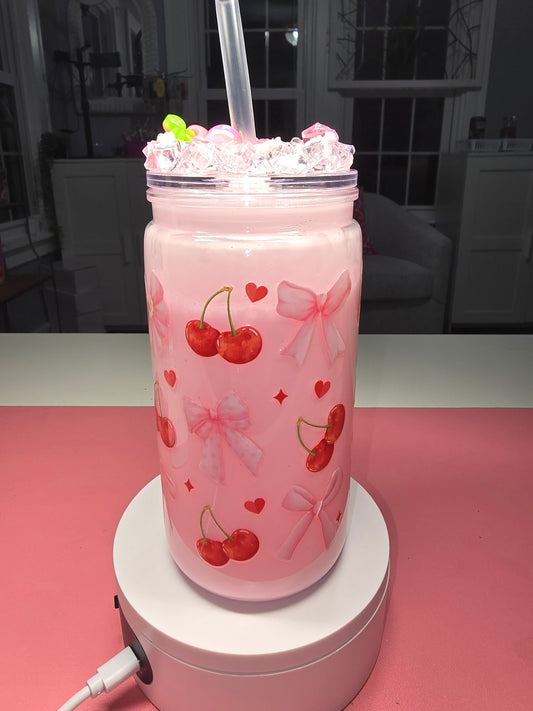 16 oz Cherry Milkshake Cup