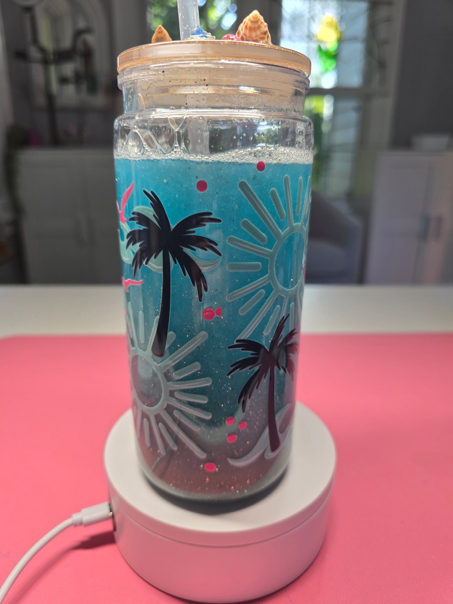 20 oz acrylic "Salty" Beach Cup