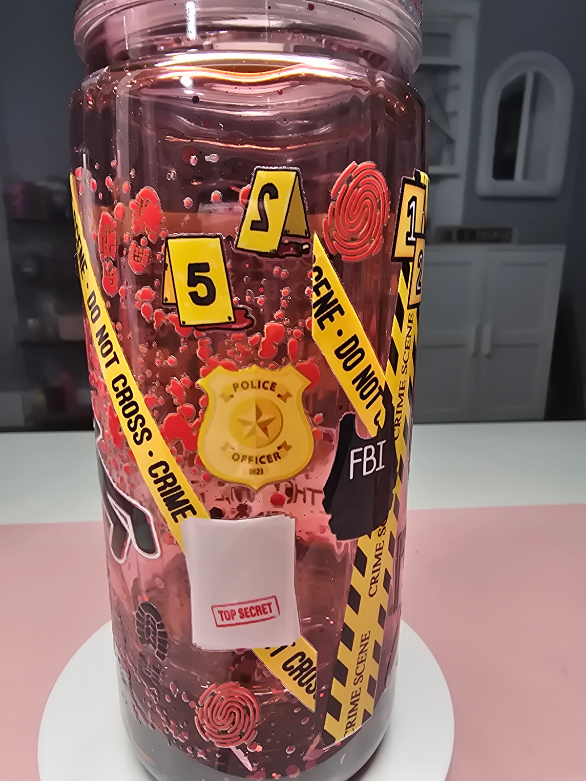 20 oz Blood Drip Tumbler