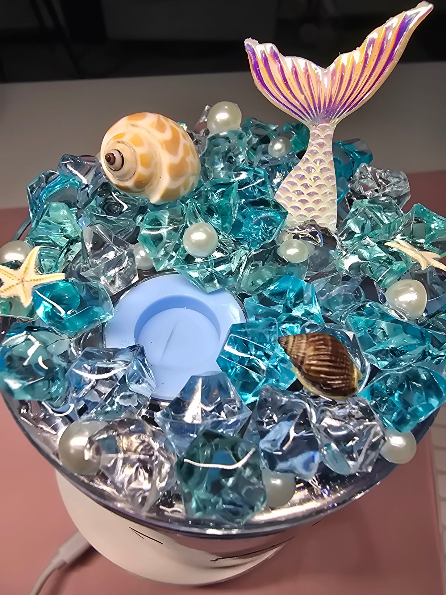 17oz Mermaid Acrylic Beach Cup