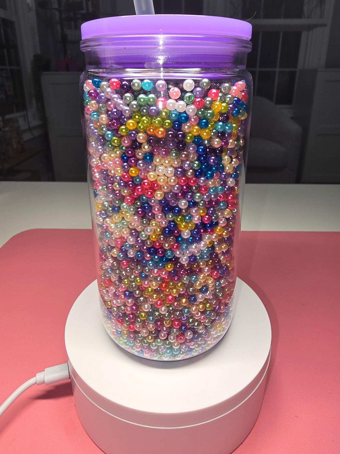 Water Bead Snow Globe Cup