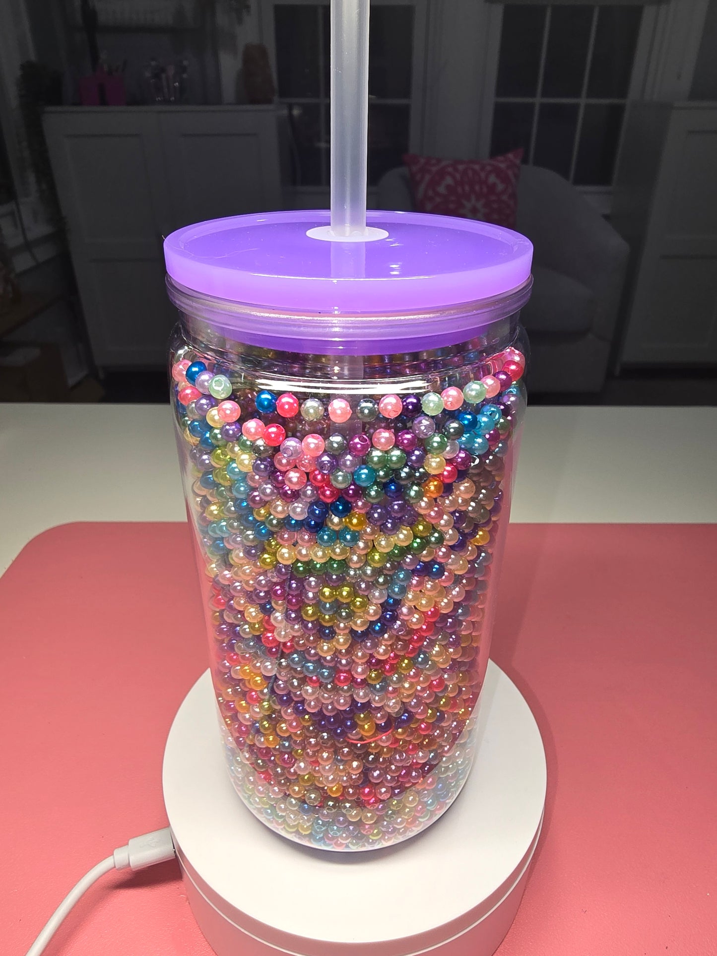 Water Bead Snow Globe Cup